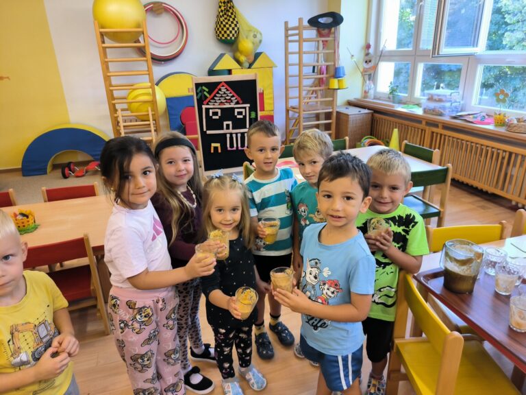 Poznávání ovoce – příprava ovocné šťávy